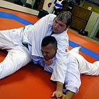 Martial Arts Choke Move step 1 - small